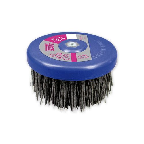Brosse en coupe - SN-TA - SAIT Abrasivi - d'ébavurage / en nylon / au carbure de silicium