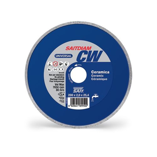 Disque à tronçonner pour céramique - CW - SAIT Abrasivi - diamanté / de découpe en arrosage
