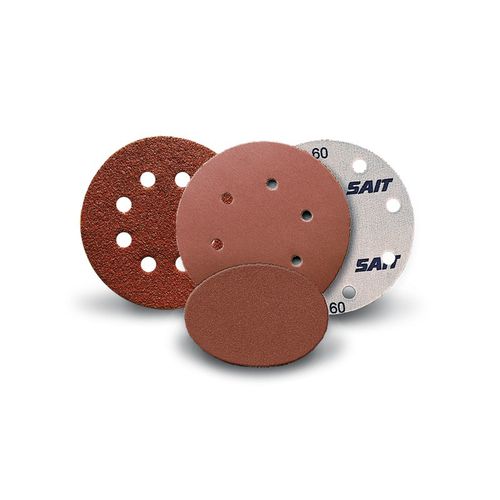 Disque abrasif à l'oxyde d'aluminium - D-SAITAC-VEL AW-D - SAIT Abrasivi - pour ébavurage / pour bois