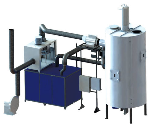 Sécheur à air chaud - max. 2 500 kg/h | EAC - Labotek - continu / refroidisseur