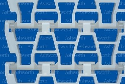 Bande de convoyeur modulaire - ChemGuard™ Prestoflex® - Ashworth Bros - en plastique / industrielle / résistante aux acides