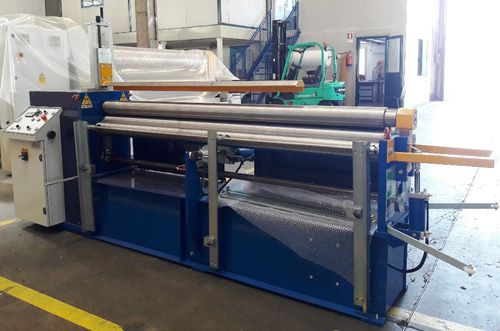 Rouleuse à 4 rouleaux - HT 20/106 - IMCAR - pneumatique / automatique / pour gaine de ventilation