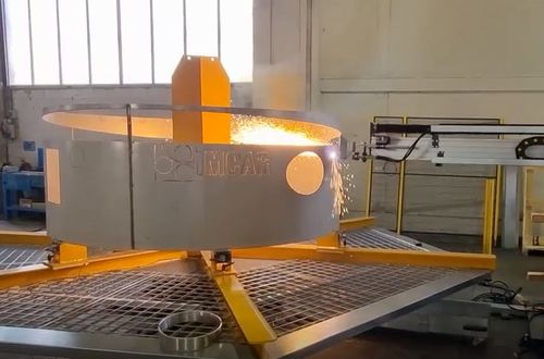 Système de découpe pour porte - IMCAR - à commande numérique / automatique / rotatif