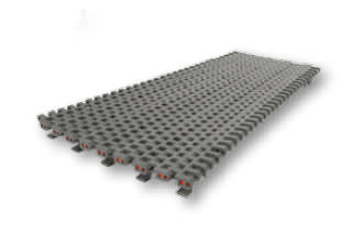 Bande de convoyeur modulaire - 2555T series  - REGINA - en plastique / industrielle / haute résistance