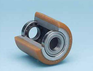 Galet de transpalette - 400 - 830 kg, ø 80 - 85 mm | VN series - WICKE - en polyuréthane