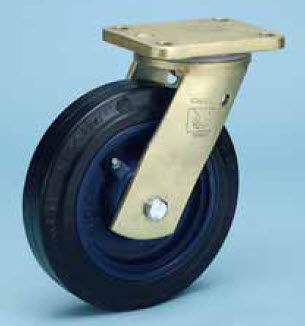 Roue à pneumatique - GG LR, LAK series - WICKE - en plastique / pour fortes charges