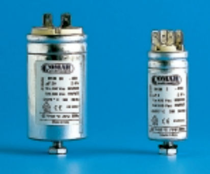 Condensateur à film - MKM 450 series - COMAR CONDENSATORI - cylindrique / pour moteur