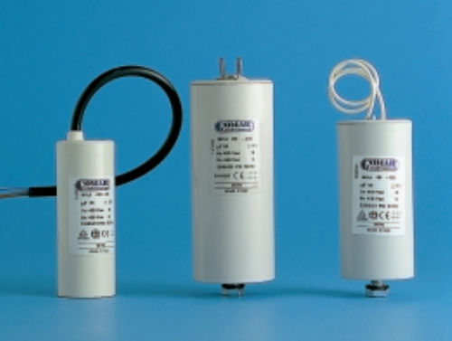 Condensateur à film - MKA 450 series - COMAR CONDENSATORI - cylindrique / pour moteur