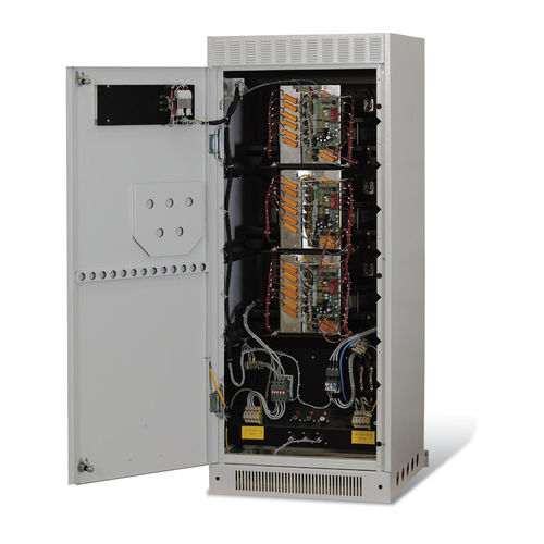 Conditionneur de réseau électrique monophasé - MINISTATIC series - IREM SPA - triphasé