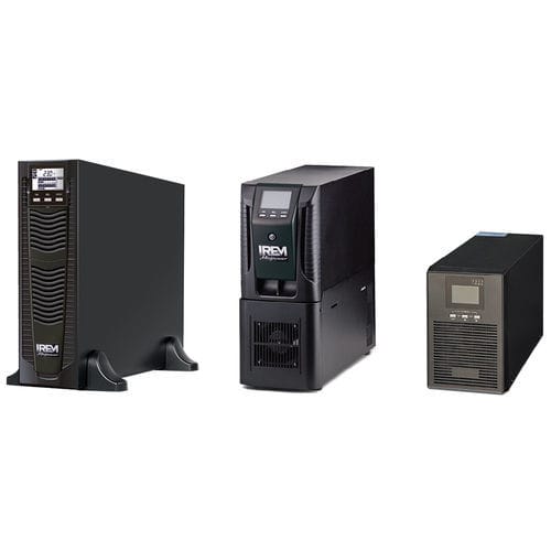 Alimentation sans interruption on-line - U series  - IREM SPA - monophasé / avec interface RS232