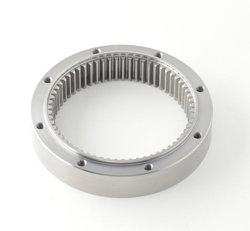 Engrenage cylindrique - KIKUCHI GEAR CO., LTD. - hélicoïdal / à denture intérieure / double