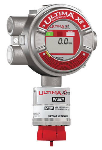 Détecteur de fuites de gaz - Ultima® X Series - Mine Safety Appliances Company - avec afficheur numérique