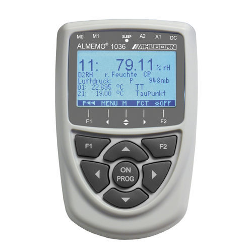 Appareil de mesure de température de point de rosée - ALMEMO® 1036-2 - Ahlborn Mess- und Regelungstechnik GmbH - humidité relative / numérique / Pt100