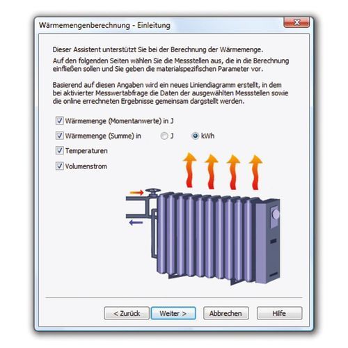 Progiciel d'acquisition / analyse de données - Ahlborn Mess- und Regelungstechnik GmbH - de mesure / de calcul / pour systèmes CVC