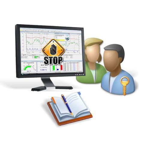 Module logiciel de gestion de contrôle d'accès et de sécurité - Ahlborn Mess- und Regelungstechnik GmbH - enregistreur d'évènement / de protection des données / de gestion du personnel