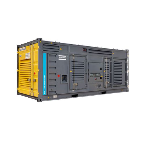 Groupe électrogène diesel - QAC TwinPower™ - Atlas Copco Construction Tools - triphasé / en container / 50 Hz