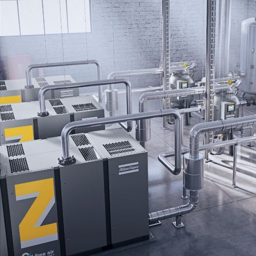 Compresseur rotatif - ZE - Atlas Copco Construction Tools - d'air / pneumatique / stationnaire