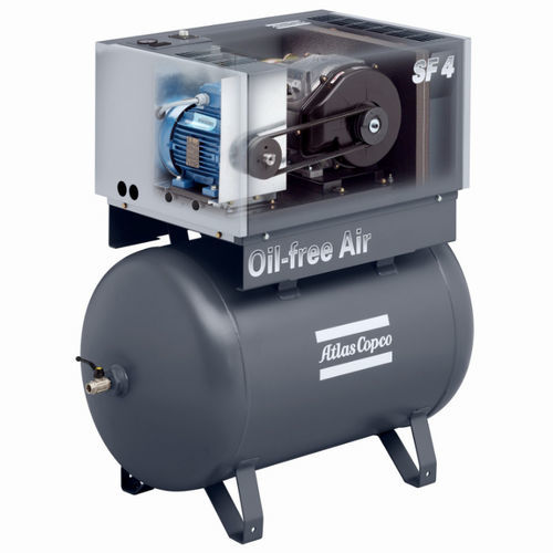 Compresseur scroll - SF series  - Atlas Copco Construction Tools - d'air / électrique / fixe