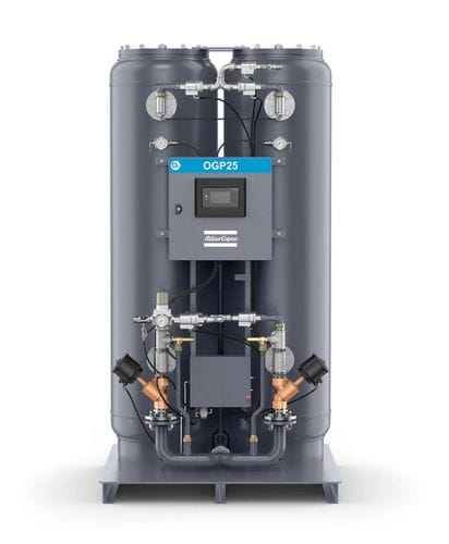 Générateur d'oxygène pour applications de haute pureté - OGP series - Atlas Copco Construction Tools - pour le traitement des eaux / médical / PSA