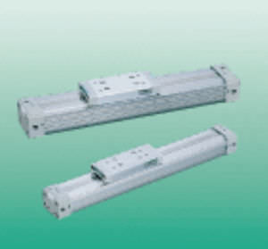 Vérin pneumatique - SRL3 series - CKD - sans tige / double effet / à grande vitesse