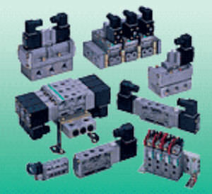 Distributeur pneumatique à tiroir - 4SA0, 4SB0 - CKD - à commande assistée / compact