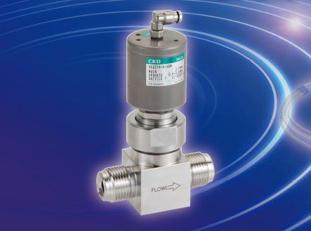 Vanne à membrane - AGD21R-A series - CKD - de contrôle / pour gaz