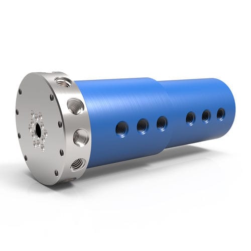 Raccord tournant pour air - LT 12 - DSTI - Dynamic Sealing Technologies - pour le vide / pour gaz / 12 passages