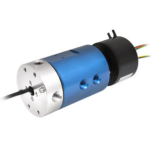 Raccord tournant pour gaz - WB-0630104 - DSTI - Dynamic Sealing Technologies - 4 passages / pour la plasturgie / en aluminium