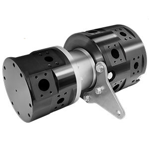 Raccord tournant pour huile - SH-0790002 - DSTI - Dynamic Sealing Technologies - 2 passages / pour applications lourdes / pour véhicule de construction