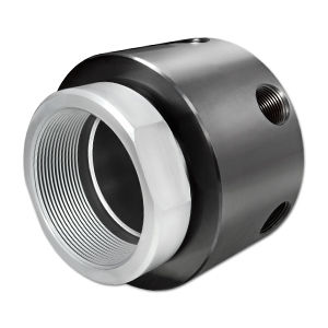 Raccord tournant pour le vide - JY-07091 - DSTI - Dynamic Sealing Technologies - pour gaz / en acier au carbone / sur mesure