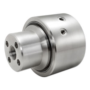 Raccord tournant pour gaz - BC-12772 - DSTI - Dynamic Sealing Technologies - 2 passages / pour applications médicales / en acier inoxydable
