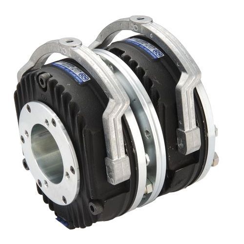 Frein double - POS-D series - Industrial Clutch Parts - à disque / desserrage électromagnétique / serrage à ressort