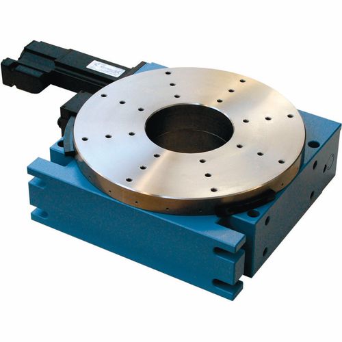 Table rotative à vis sans fin - RT1A - Föhrenbach GmbH, Positionier-Systeme - entraînée par moteur / horizontale / verticale