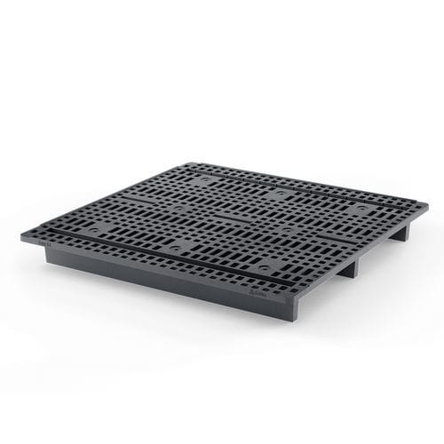 Palette en plastique recyclé - Sam S3 (OD-2R)  - Cabka - ISO / de transport / de stockage