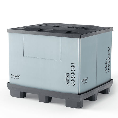 Caisse-palette en plastique - CabCube 1.1 (9F) - Cabka - de stockage / de manutention / industrielle
