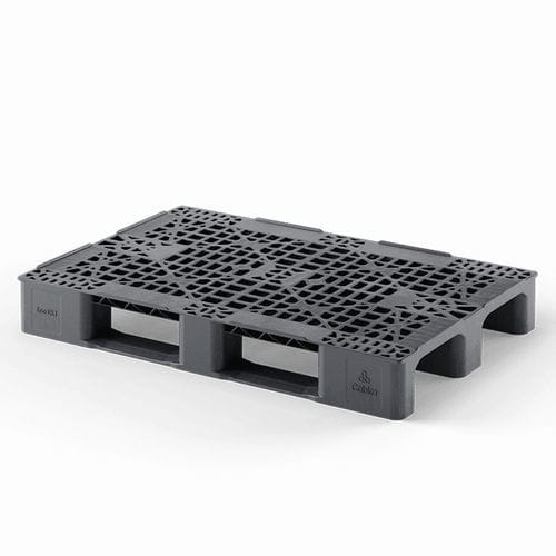 Palette en plastique recyclé - Eco E5.1 (OD-2R) - Cabka - Euro / de transport / de stockage