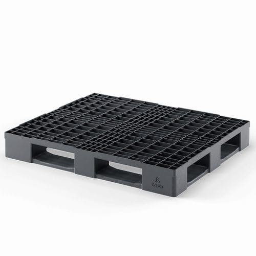 Palette en plastique recyclé - Eco i5 (OD-5R) - Cabka - ISO / de transport / de stockage