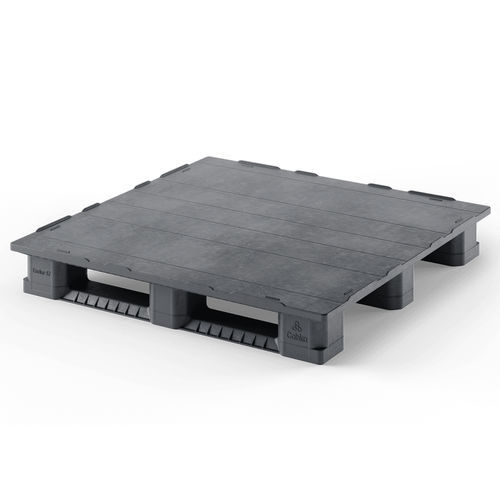 Palette en plastique recyclé - Endur S7 (CD-3R) - Cabka - ISO / de transport / de stockage