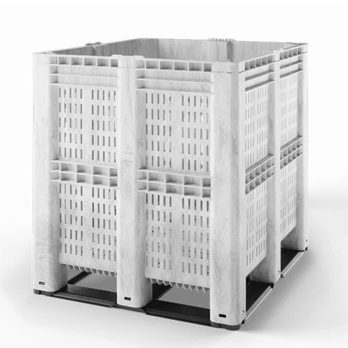 Caisse-palette ventilée - Pallet Box 6R - Cabka - en plastique / de stockage / de manutention