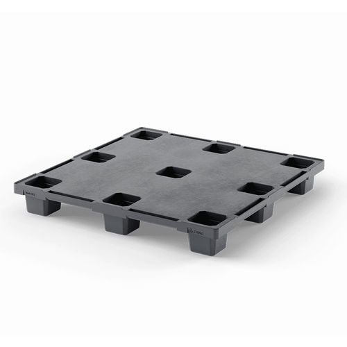 Palette en plastique recyclé - Nest C5.2 (CD-9F) - Cabka - ISO / de transport / de stockage