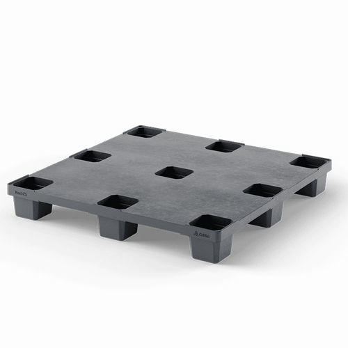 Palette en plastique recyclé - Nest C5 (CD-9F) - Cabka - ISO / de transport / de stockage