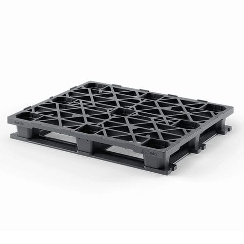 Palette en plastique recyclé - Nest US5 (OD-6R) - Cabka - ISO / de transport / de manutention
