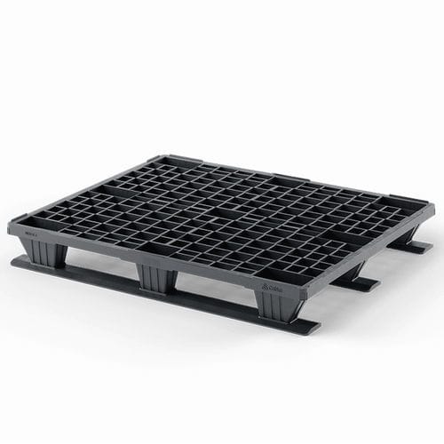 Palette en plastique recyclé - Nest i1.1 (OD-3R) - Cabka - ISO / de transport / de stockage