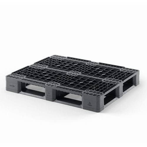Palette en plastique recyclé - Eco US5 (OD-6R) - Cabka - ISO / de transport / de stockage