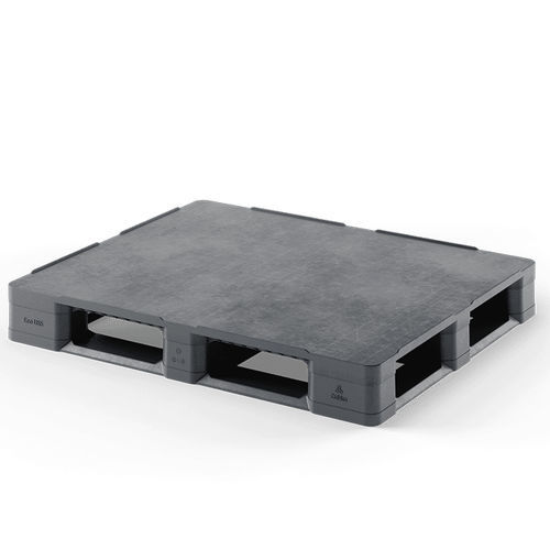 Palette en plastique recyclé - Eco US5 (CD-6R) - Cabka - ISO / de transport / de stockage