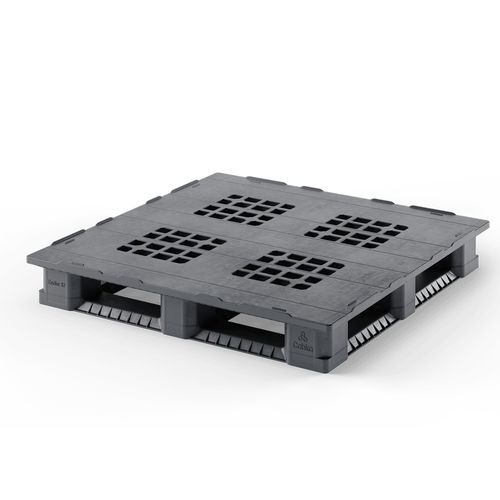 Palette en plastique recyclé - Endur S7 (OD-6R) - Cabka - ISO / de transport / de stockage