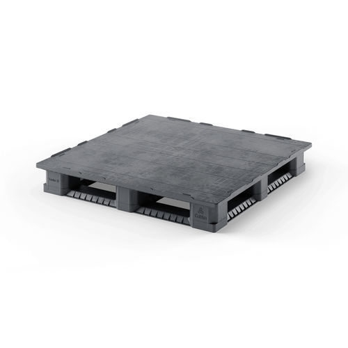 Palette en plastique recyclé - Endur S7 (CD-6R) - Cabka - ISO / de transport / de stockage