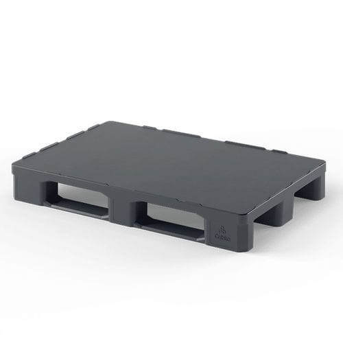 Palette en plastique recyclé - Hygienic E7.3 recycled (CD-3R) - Cabka - Euro / de transport / de stockage