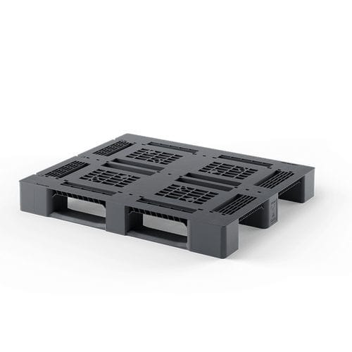 Palette en plastique recyclé - Eco i5.2 (OD-3R) - Cabka - ISO / pour charges moyennes / gerbable