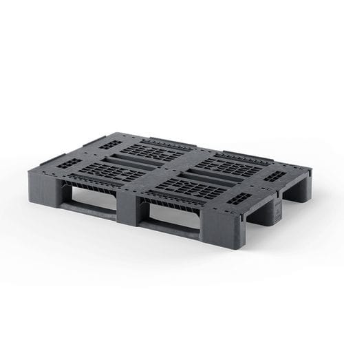Palette en plastique recyclé - Eco E5.2 (OD-3R) - Cabka - pour charges moyennes / gerbable / à plate-forme ouverte